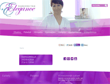 Tablet Screenshot of elegance-al.net